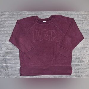 PINK Victoria's Secret Plum Crewneck Sweatshirt